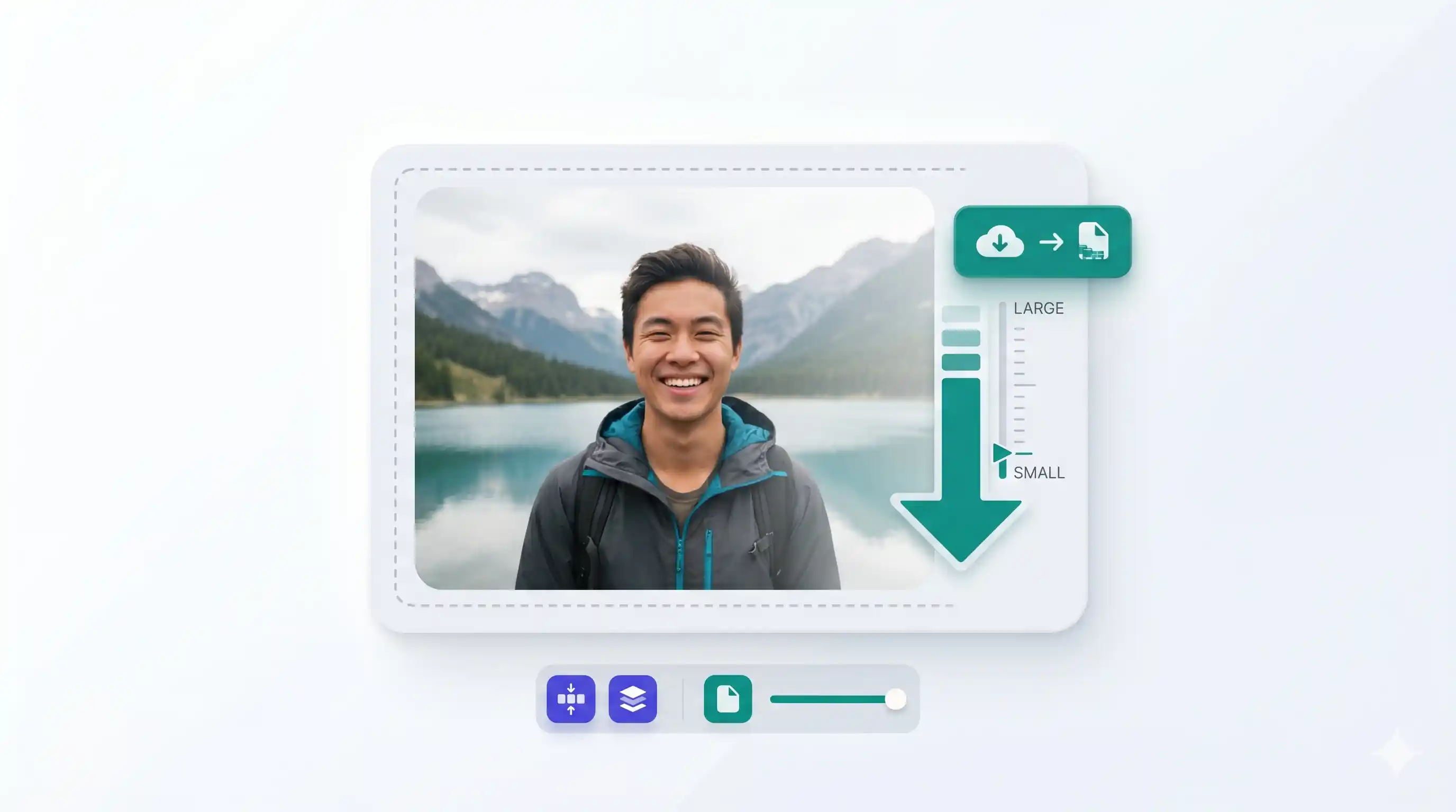 How to resize an image to 100KB free online — reduce a photo to 100KB for Aadhaar, KYC and college form uploads