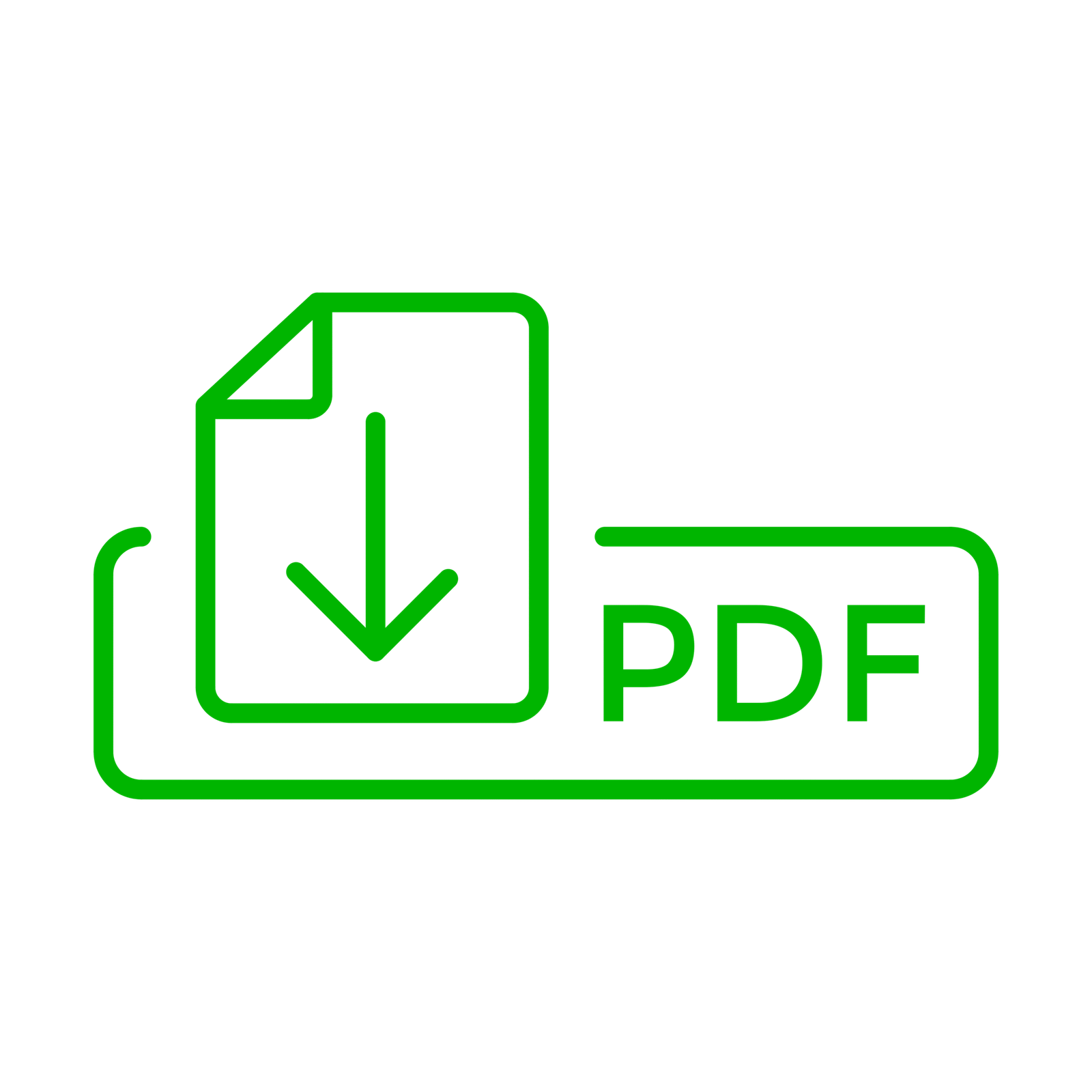 Illustration of converting text document to PDF online